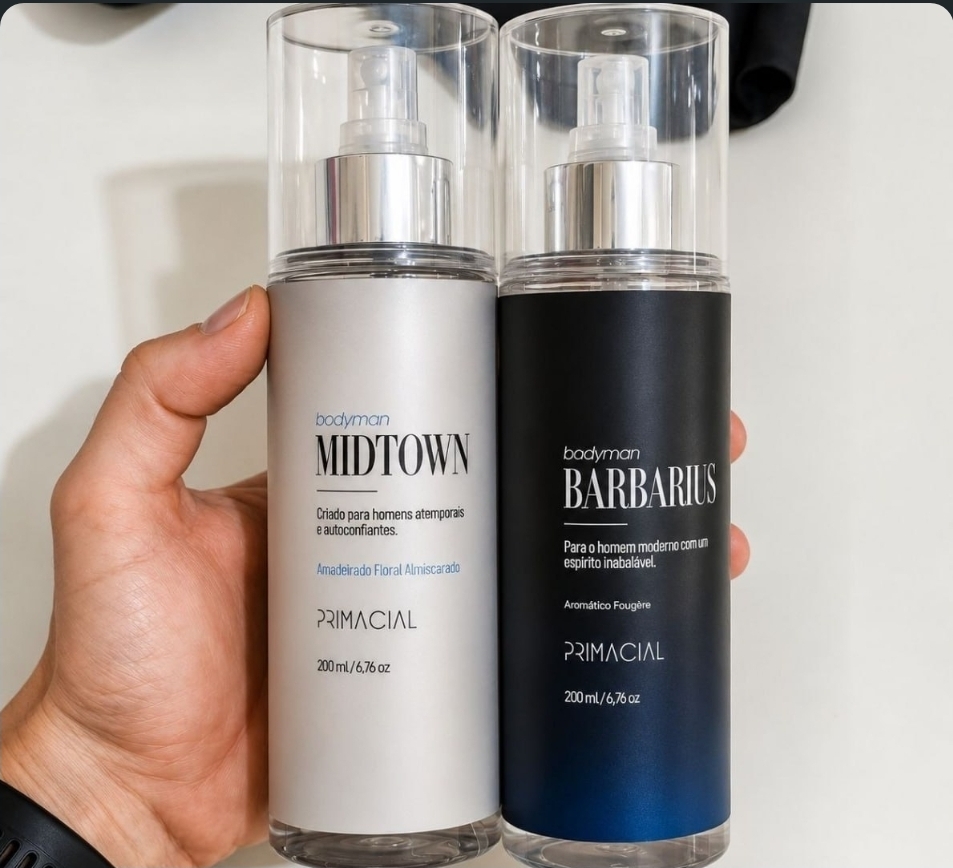 Kit Body Splash Barbarius + Midtown 200ml