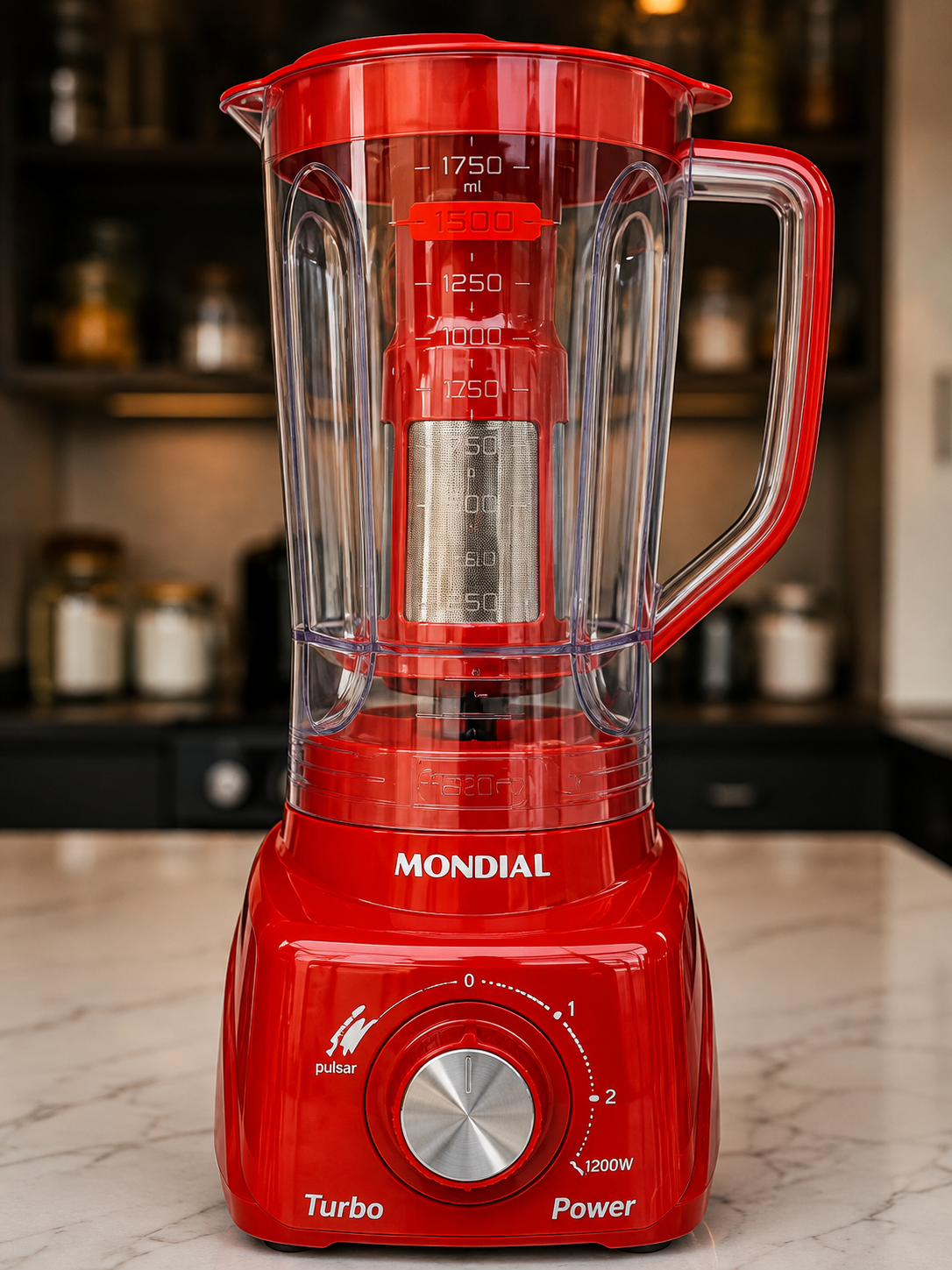 MONDIAL Liquidificador Turbo Power, 550W, 110V