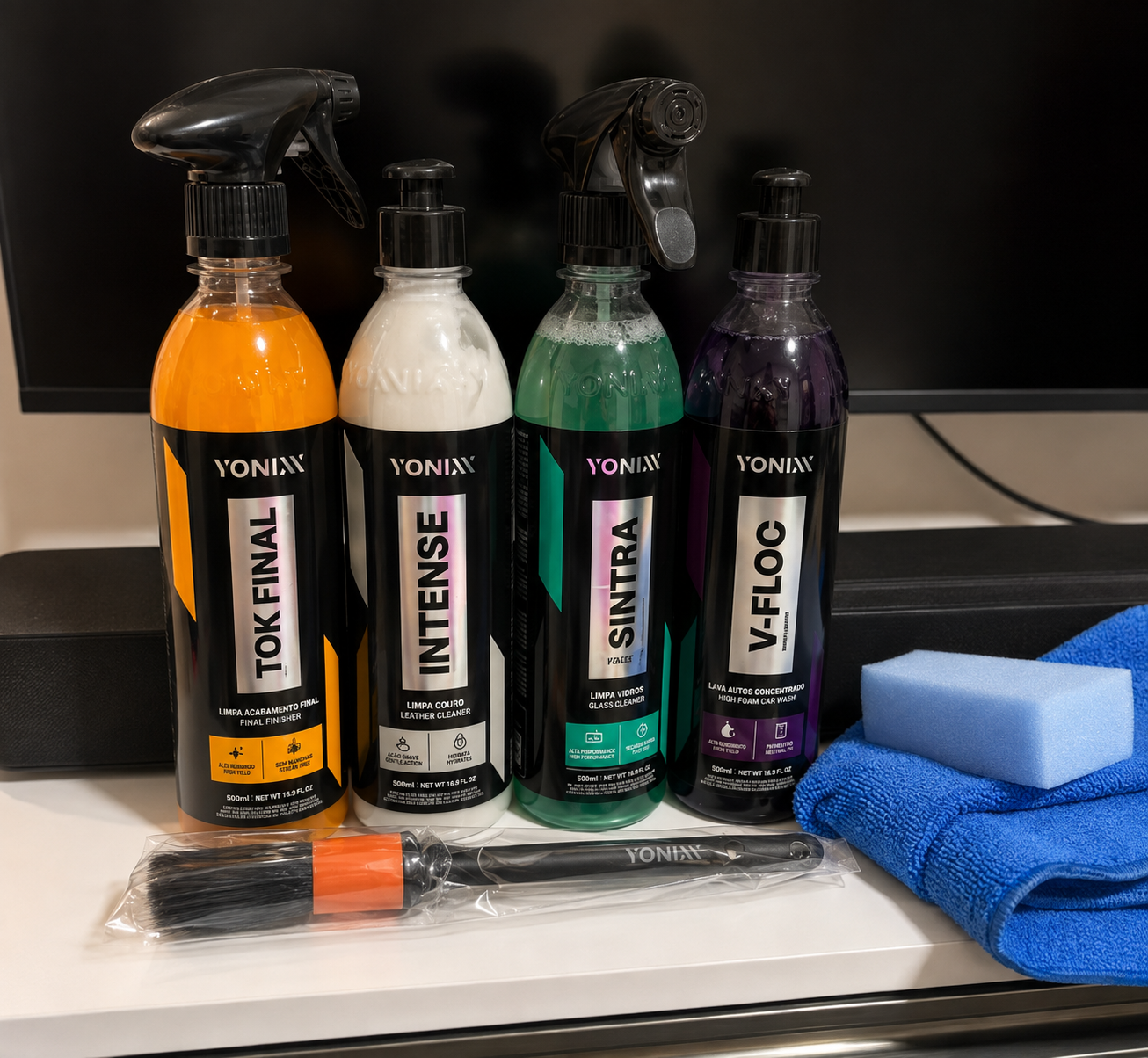 Kit Limpeza Automotiva Vonixx