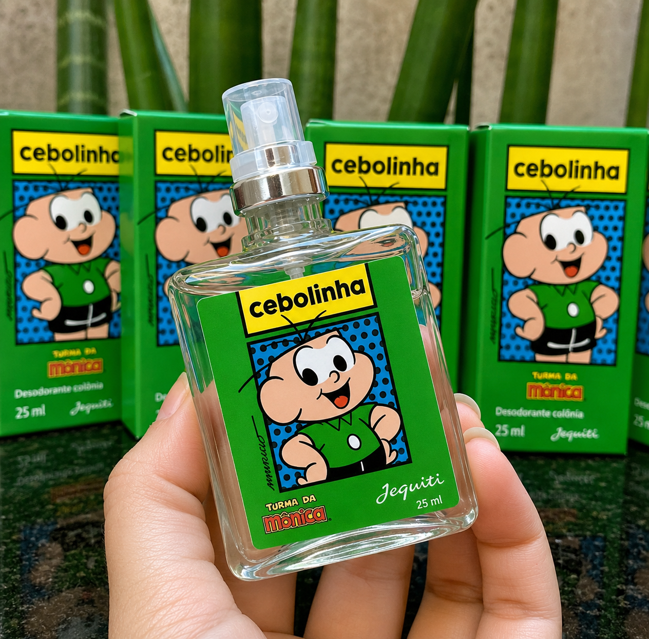 Deo Colônia Cebolinha 25ml - Jequiti