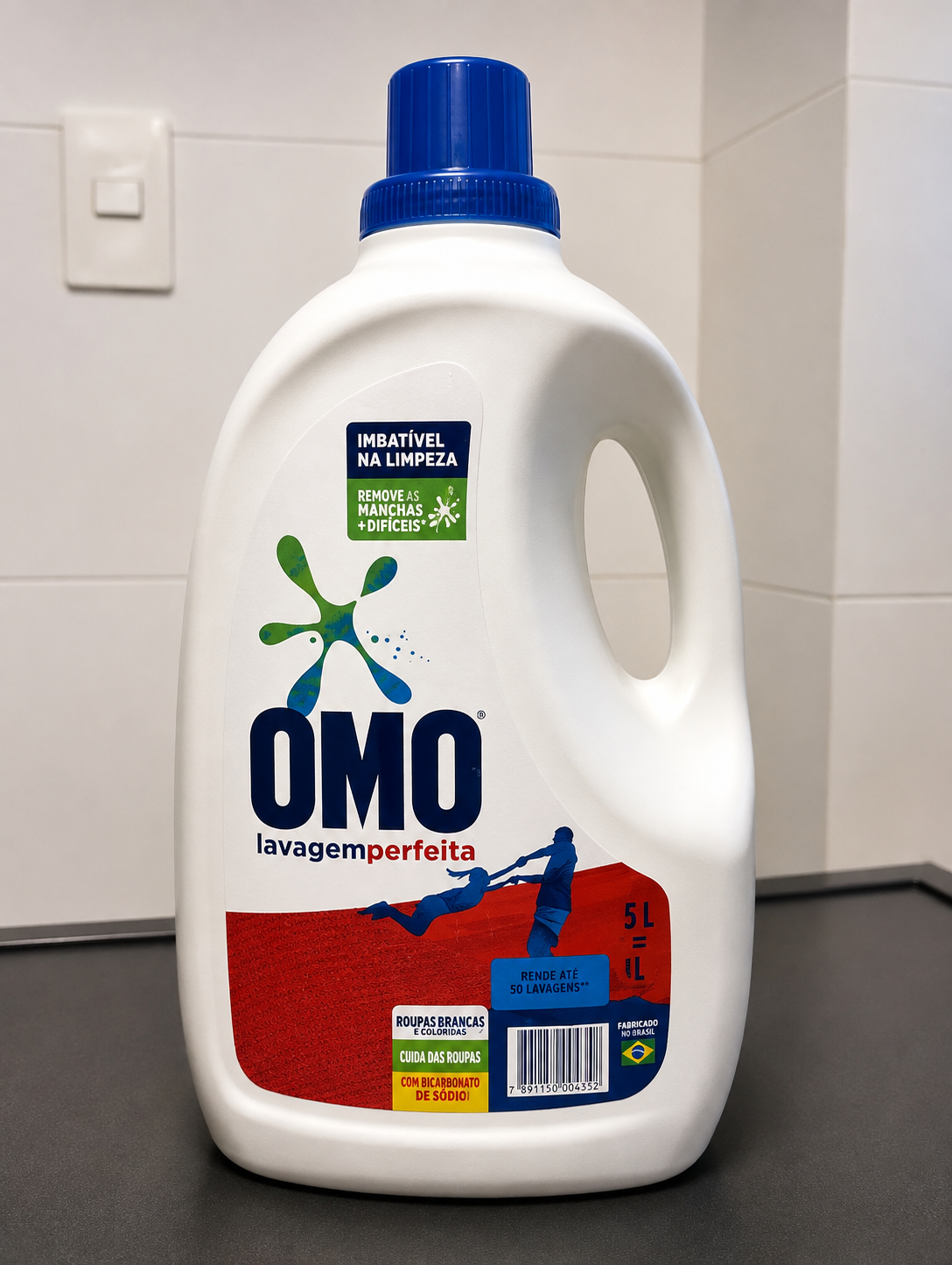 OMO Lavagem Perfeita Sabão Líquido 5L